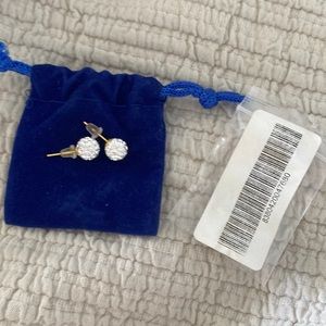 Swarovski stud earrings